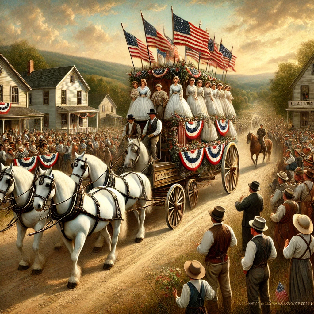 Political Campaign Rally Illustration