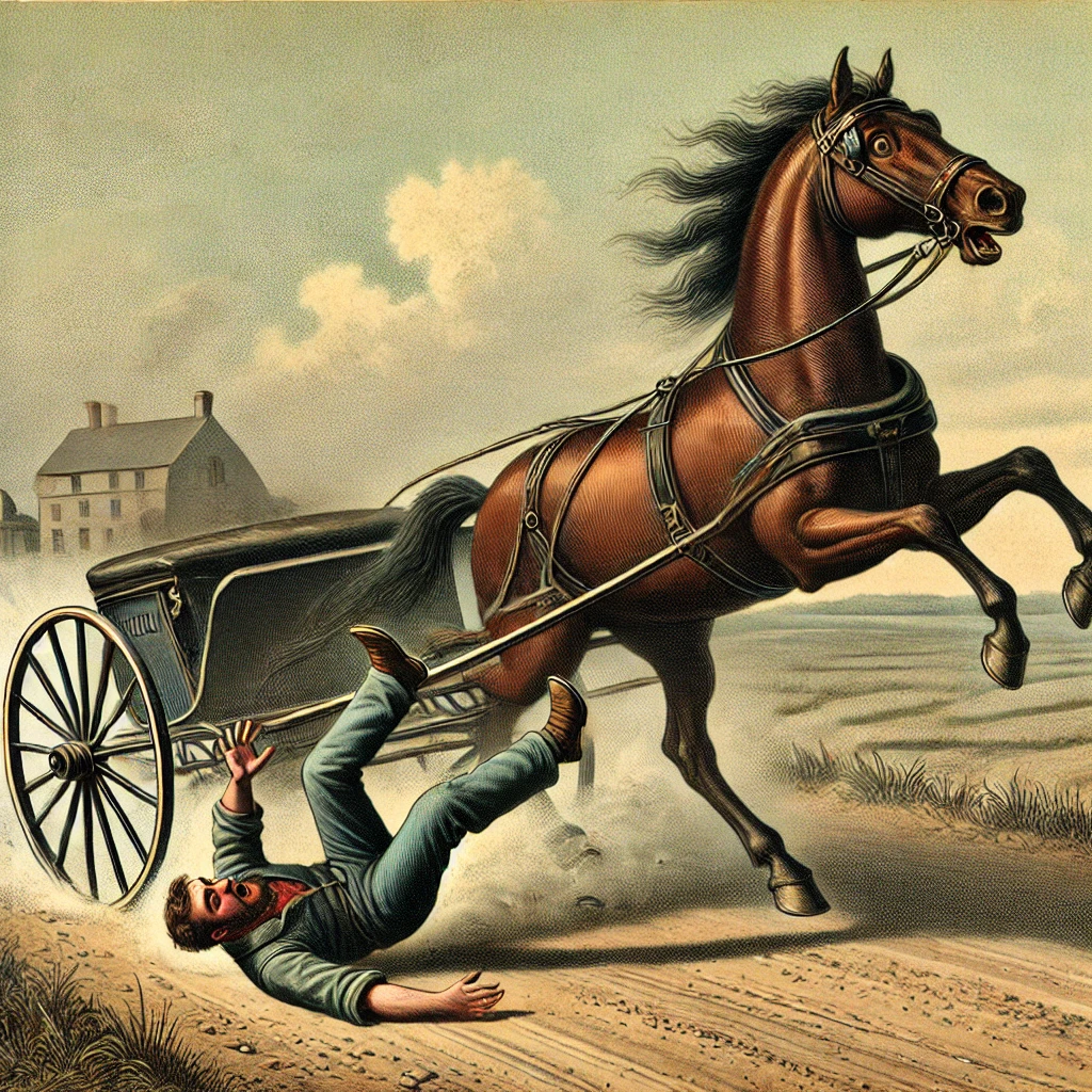 Sulky Accident