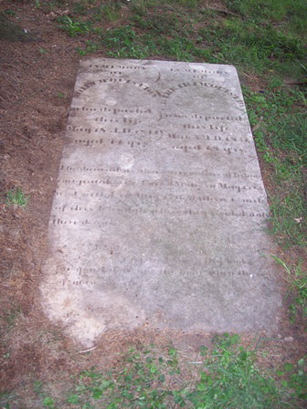 Grave stone of John McQuiston and Barbara Simpson McQuiston, South Cemetery, Butler, Pennsylvania. Photograph by Kelly Marshall.